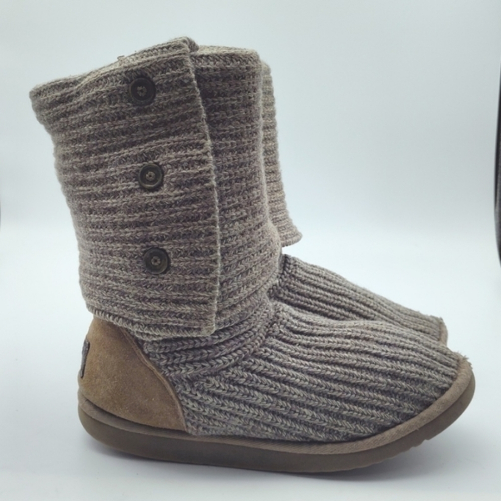 UGG Knit Sock Boots in Gray 🩶 Size 9